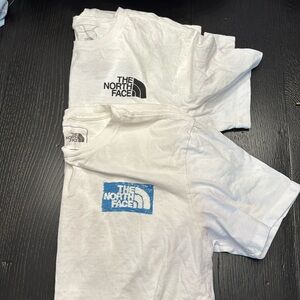 The North Face White Short Sleeve Tees